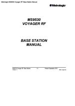 MS9530 Voyager RF Base Station